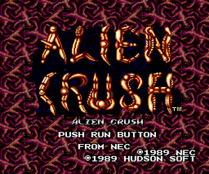 Alien Crush (USA) Screenshot